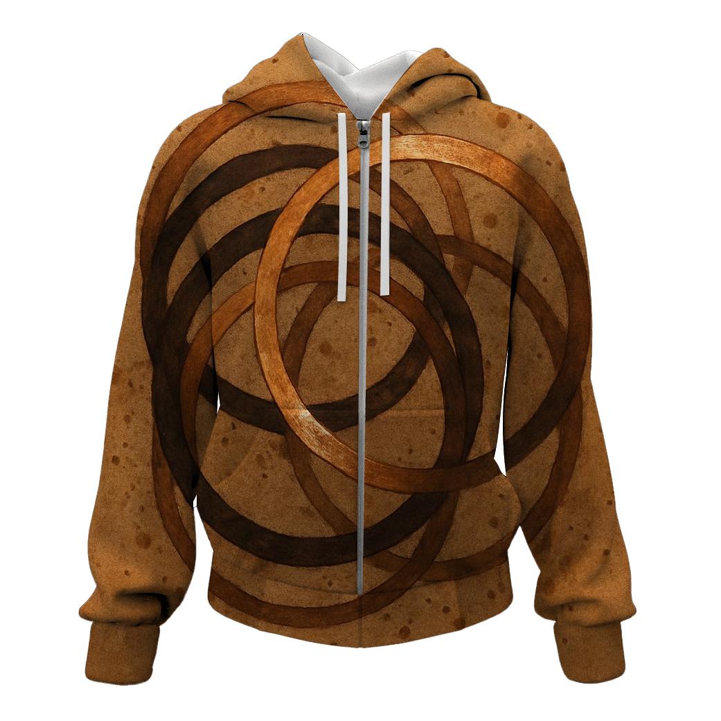 Copper Roast Rings premium hoodies