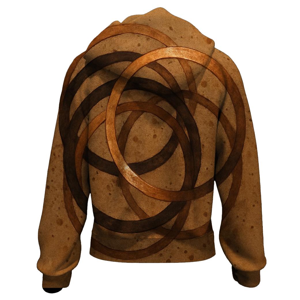 Copper Roast Rings premium hoodies