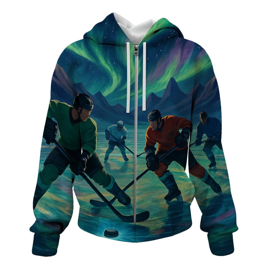 Aurora Ice Hockey Clash hoodie styles