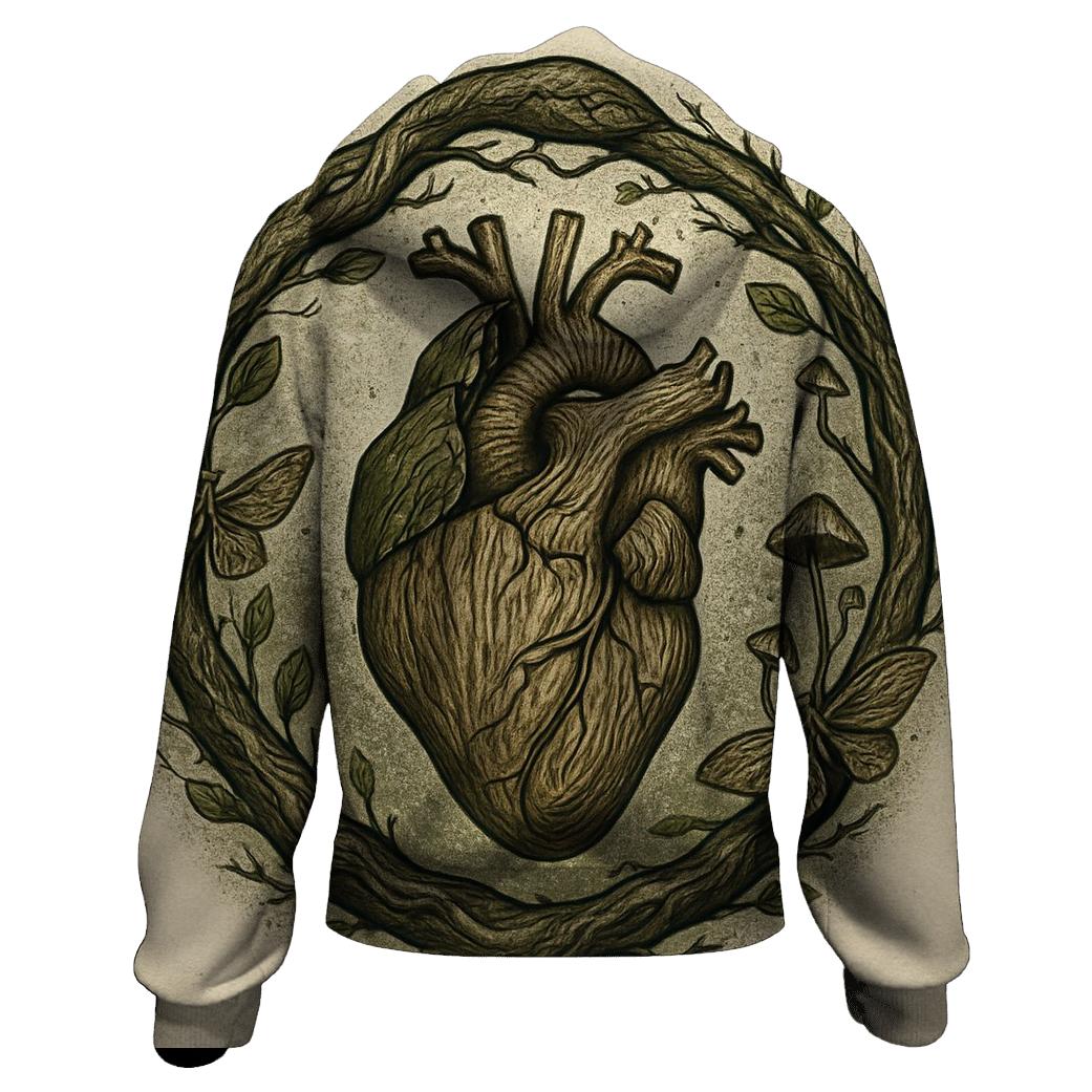 Forest Heart Ouroboros designer hoodies