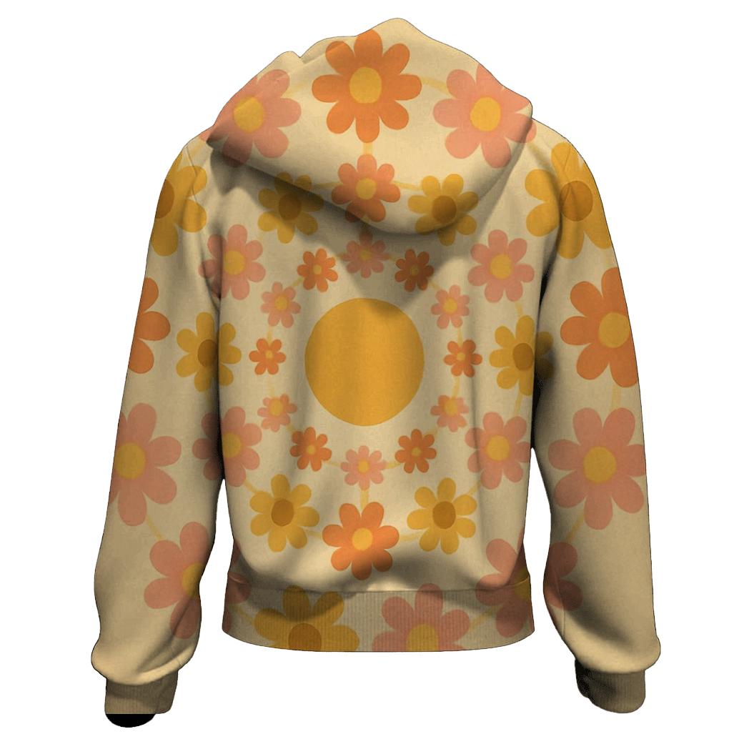 Flower Groove Orbit designer hoodies