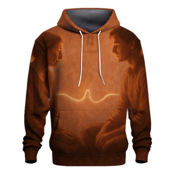 Mother Heartbeat Between Moments designer hoodies