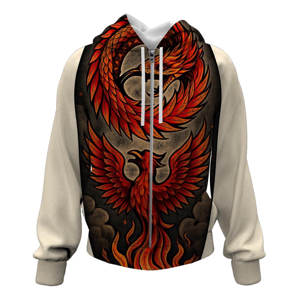 Phoenix Spiral Ouroboros hoodie trends