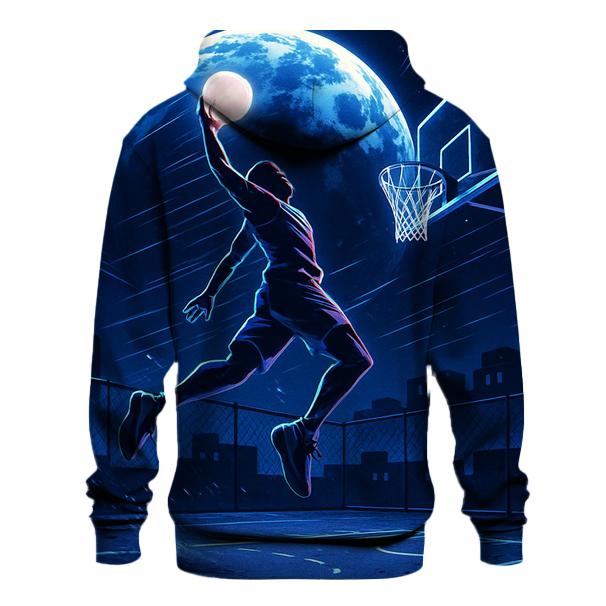 Lunar Street Basketball Clash printed hoodies