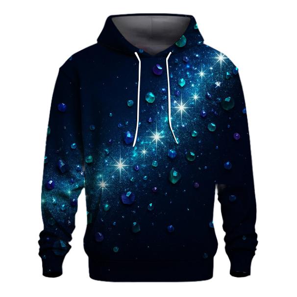 Celestial Gem Tide printed hoodies