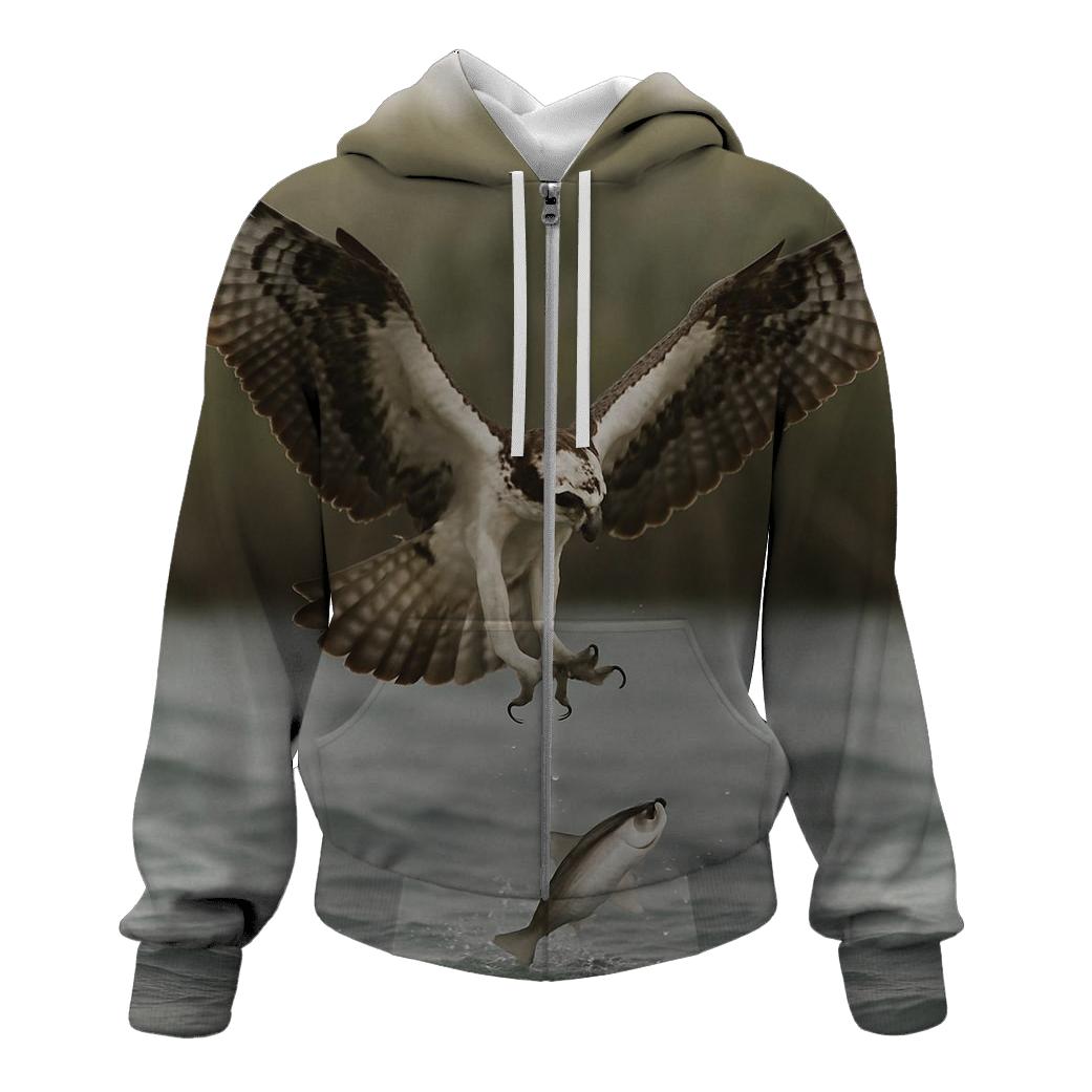 Estuary Surge Fishing Osprey hoodie styles