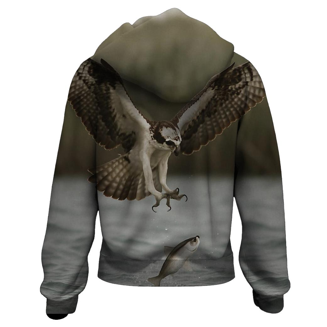 Estuary Surge Fishing Osprey hoodie styles