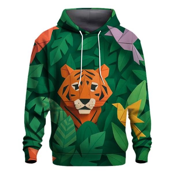 Origami Jungle Dreams graphic hoodies