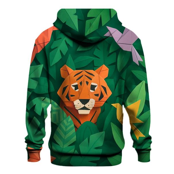 Origami Jungle Dreams graphic hoodies