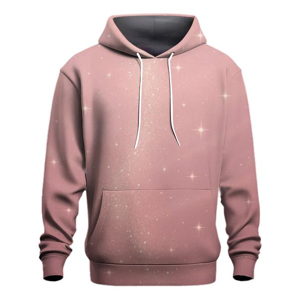 Rosy Stardust Veil hoodies fashion