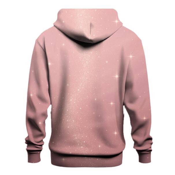 Rosy Stardust Veil hoodies fashion
