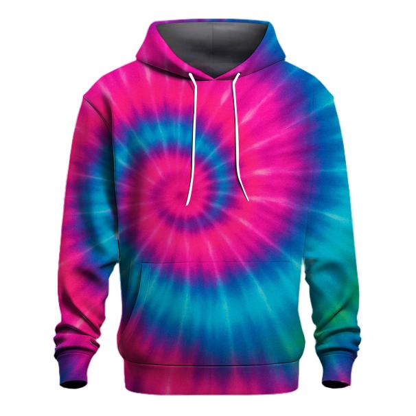 Neon_Nova_Spiral_Galaxy embroidered hoodies