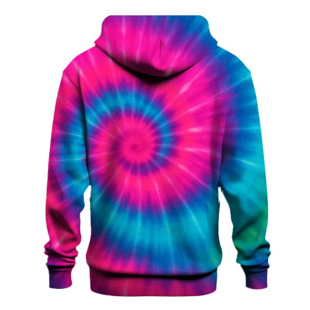 Neon_Nova_Spiral_Galaxy embroidered hoodies