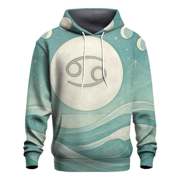 Lunar Cancer Tide And Moon Phases hoodie trends