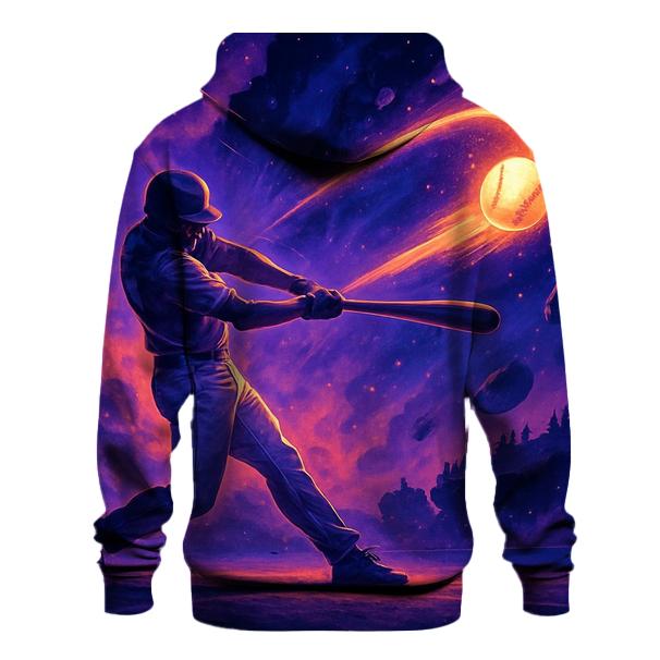 Cosmic Cricket Power Shot embroidered hoodies