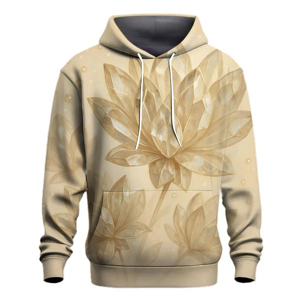 Champagne Crystal Bloom custom hoodies