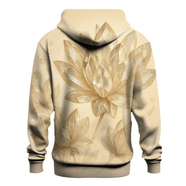 Champagne Crystal Bloom custom hoodies