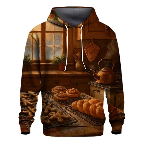 Grandmas Kitchen On Christmas Morning custom hoodies