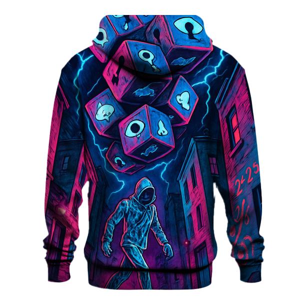 Dice Storm Alley printed hoodies