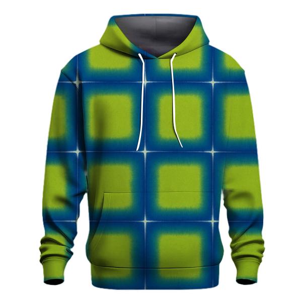 Electric_Grid_Itajime_Contrast pullover hoodies