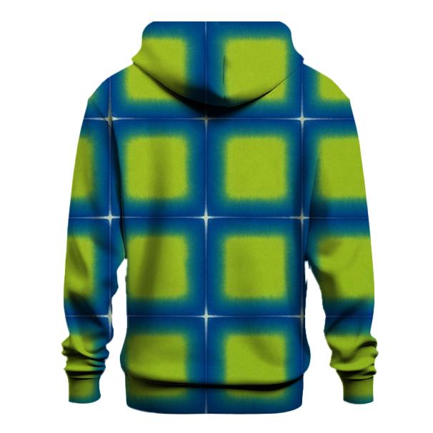 Electric_Grid_Itajime_Contrast pullover hoodies