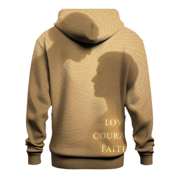 Her Sacrifices Written In Invisible Ink heavyweight hoodies