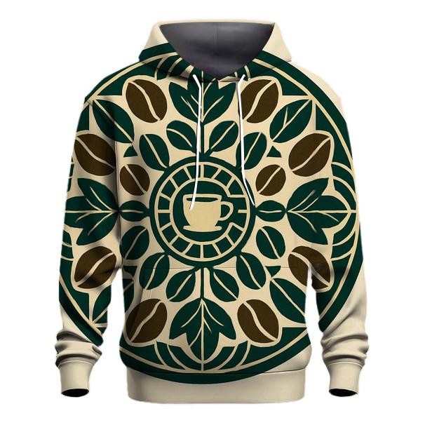Emerald Bean Mosaic premium hoodies