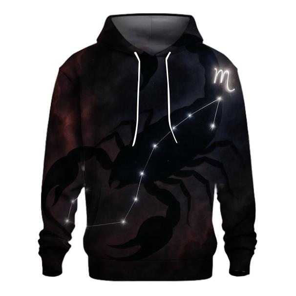 Scorpio Underworld Nebula Scorpion zip-up hoodies