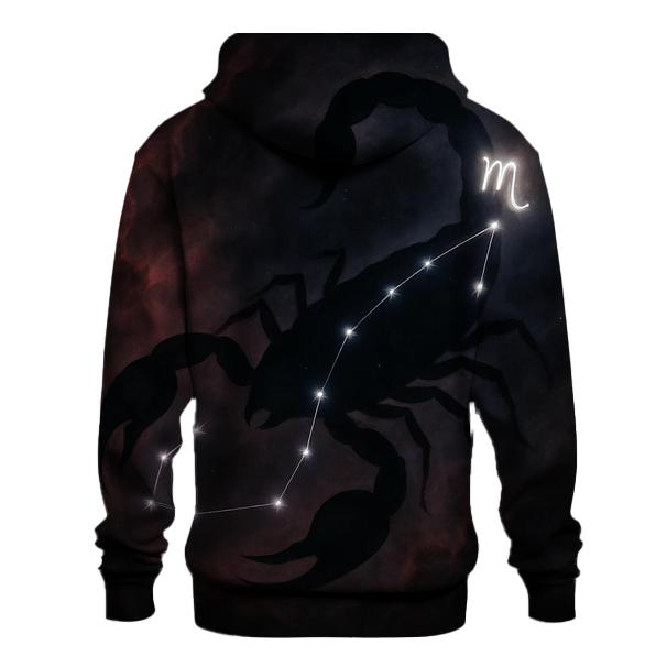 Scorpio Underworld Nebula Scorpion zip-up hoodies