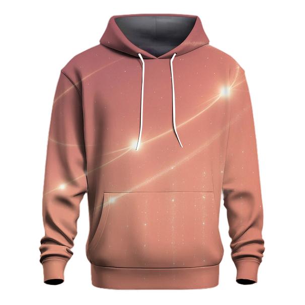 Blush Meteor Shower Halo premium hoodies