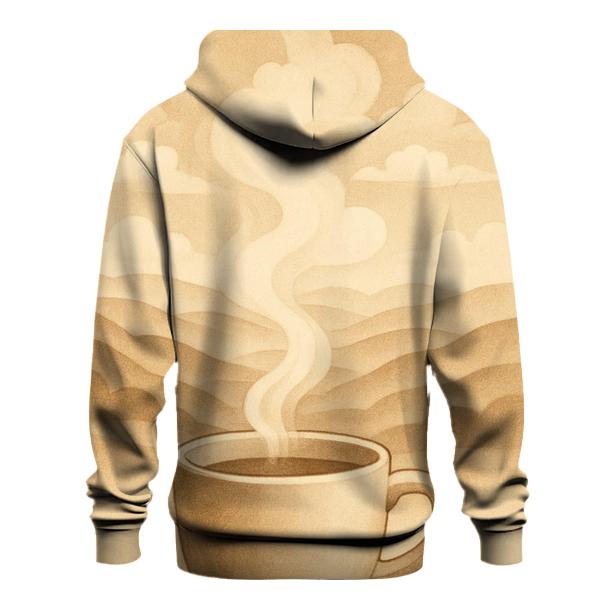 Sepia Steam Horizon designer hoodies