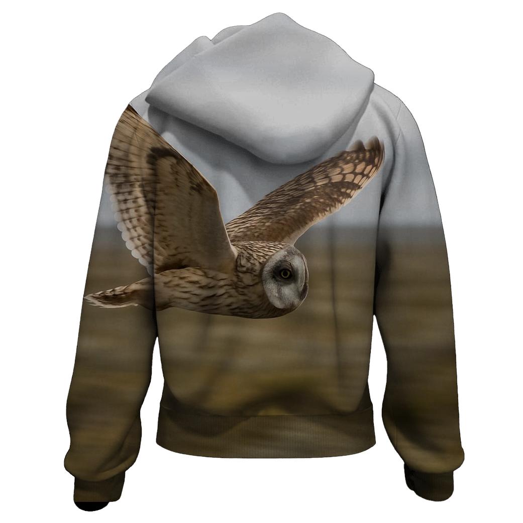 Tundra Glide Short Eared Owl hoodies fashion