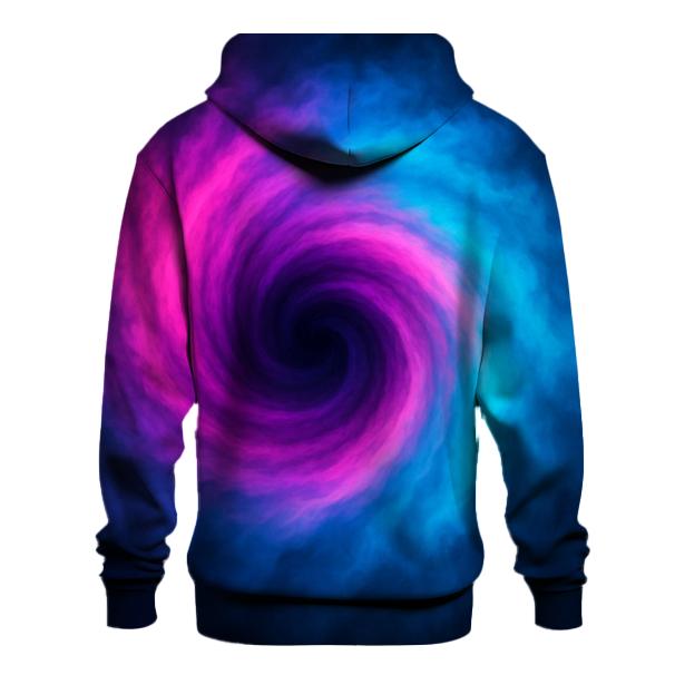 Nebula Ink Spiral zip-up hoodies