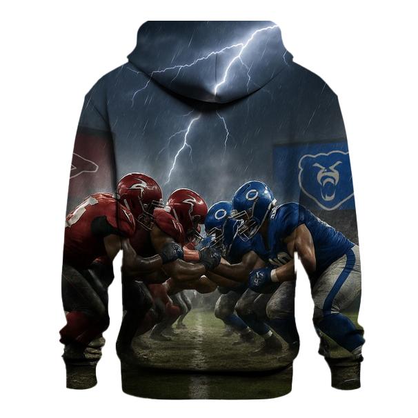 Thunderstorm Over The Braves Cubs Line custom hoodies