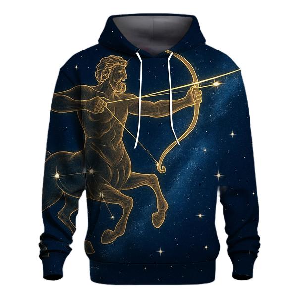 Sagittarius Archer Star Trail Map hoodie trends