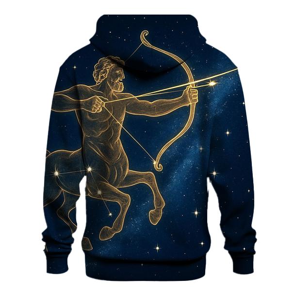 Sagittarius Archer Star Trail Map hoodie trends