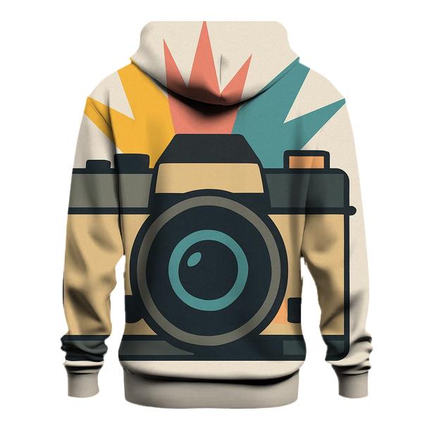 Retro Film Camera Flash hoodie styles