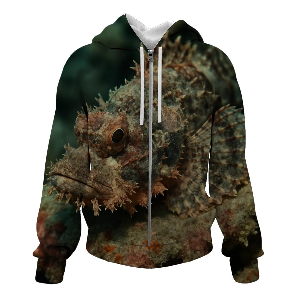 Reef Ledge Ambush Scorpionfish pullover hoodies