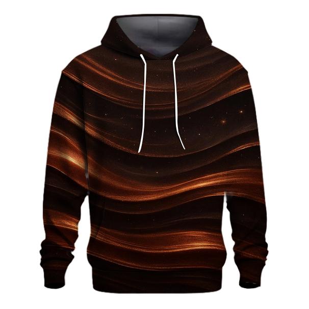 Bronze Aurora Ripples hoodie styles