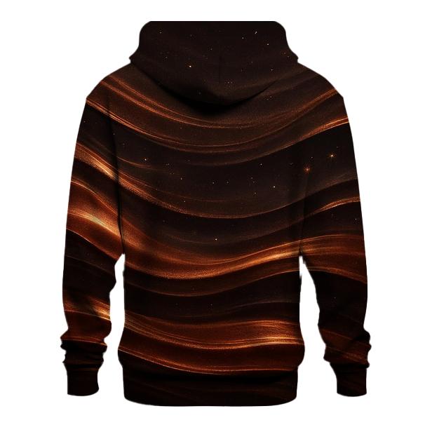 Bronze Aurora Ripples hoodie styles