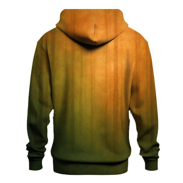Copper Forest Fade printed hoodies