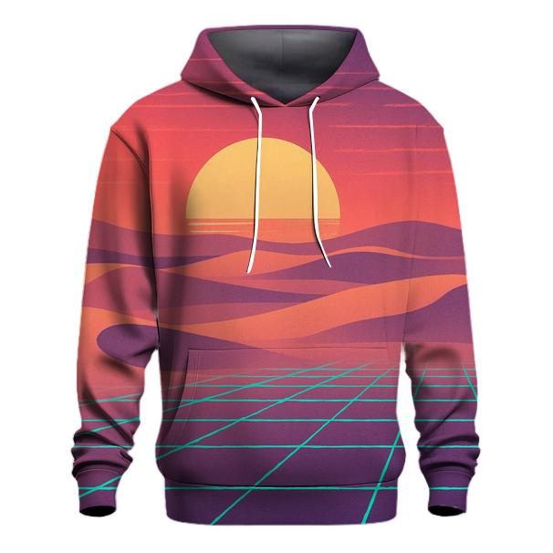 Synth Mirage Dunes pullover hoodies