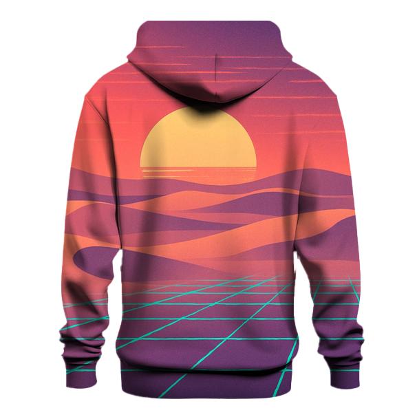 Synth Mirage Dunes pullover hoodies