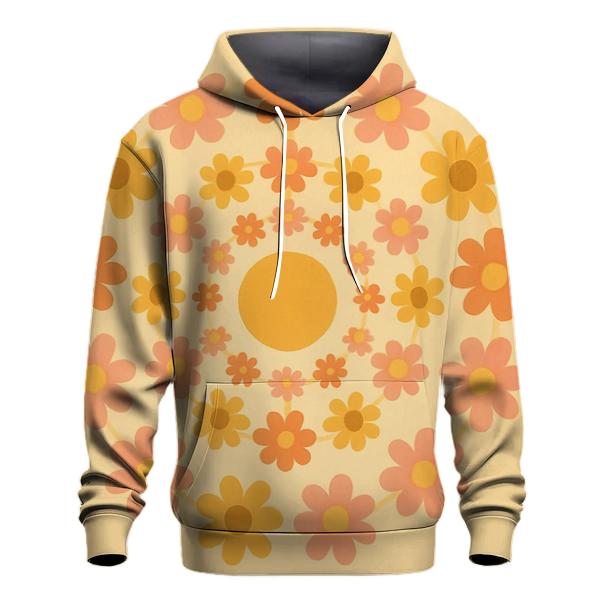 Flower Groove Orbit premium hoodies