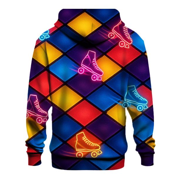Electric Roller Disco Floor pullover hoodies