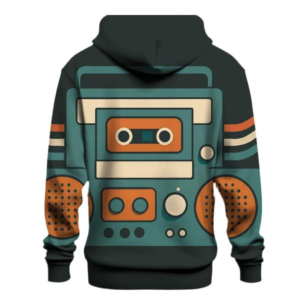 Retro Stereo Vibes graphic hoodies