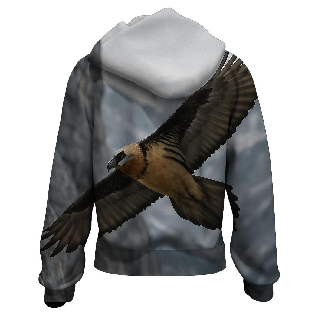 High Crag Soar Bearded Vulture graphic hoodies