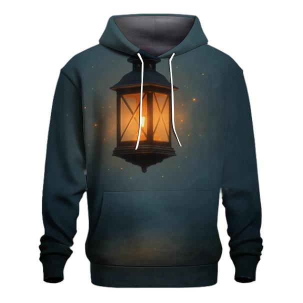 Guiding Lantern In The Mist premium hoodies