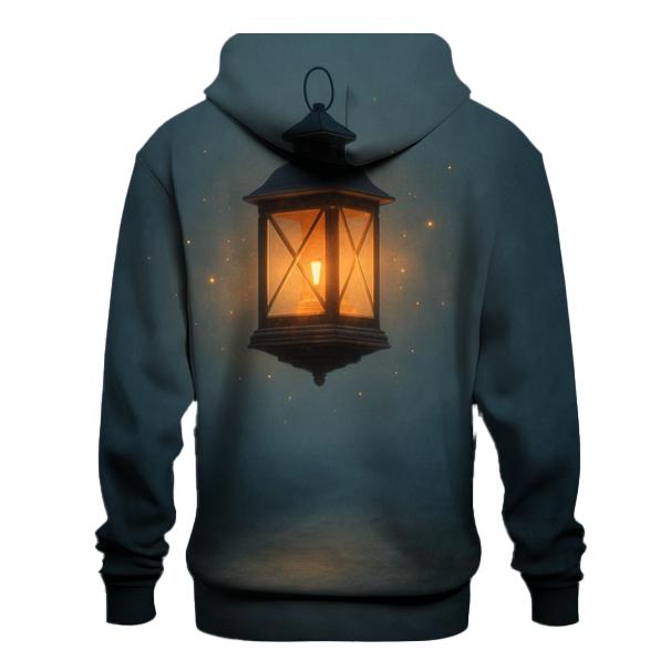 Guiding Lantern In The Mist premium hoodies