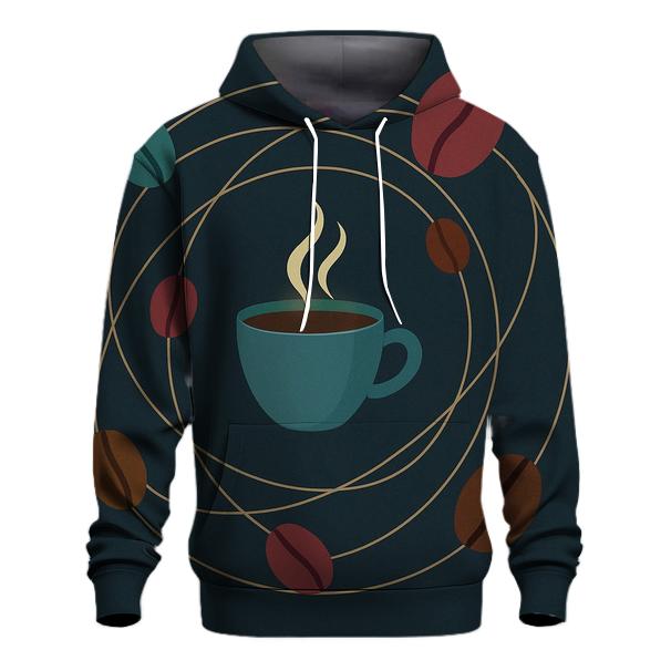 Bean Orbit Lines graphic hoodies
